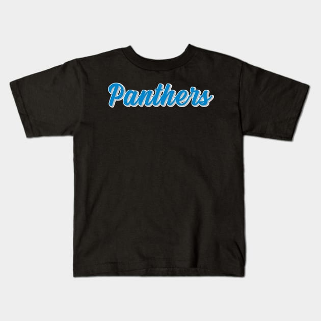 Panthers Kids T-Shirt by CovpaTees